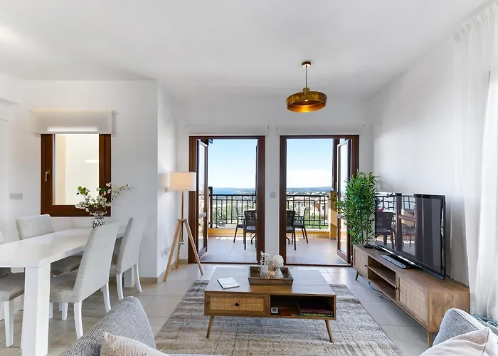 1 Bedroom Apartment Pyrgos With Beautiful Sea And Sunset Views, Aphrodite Hills Resort